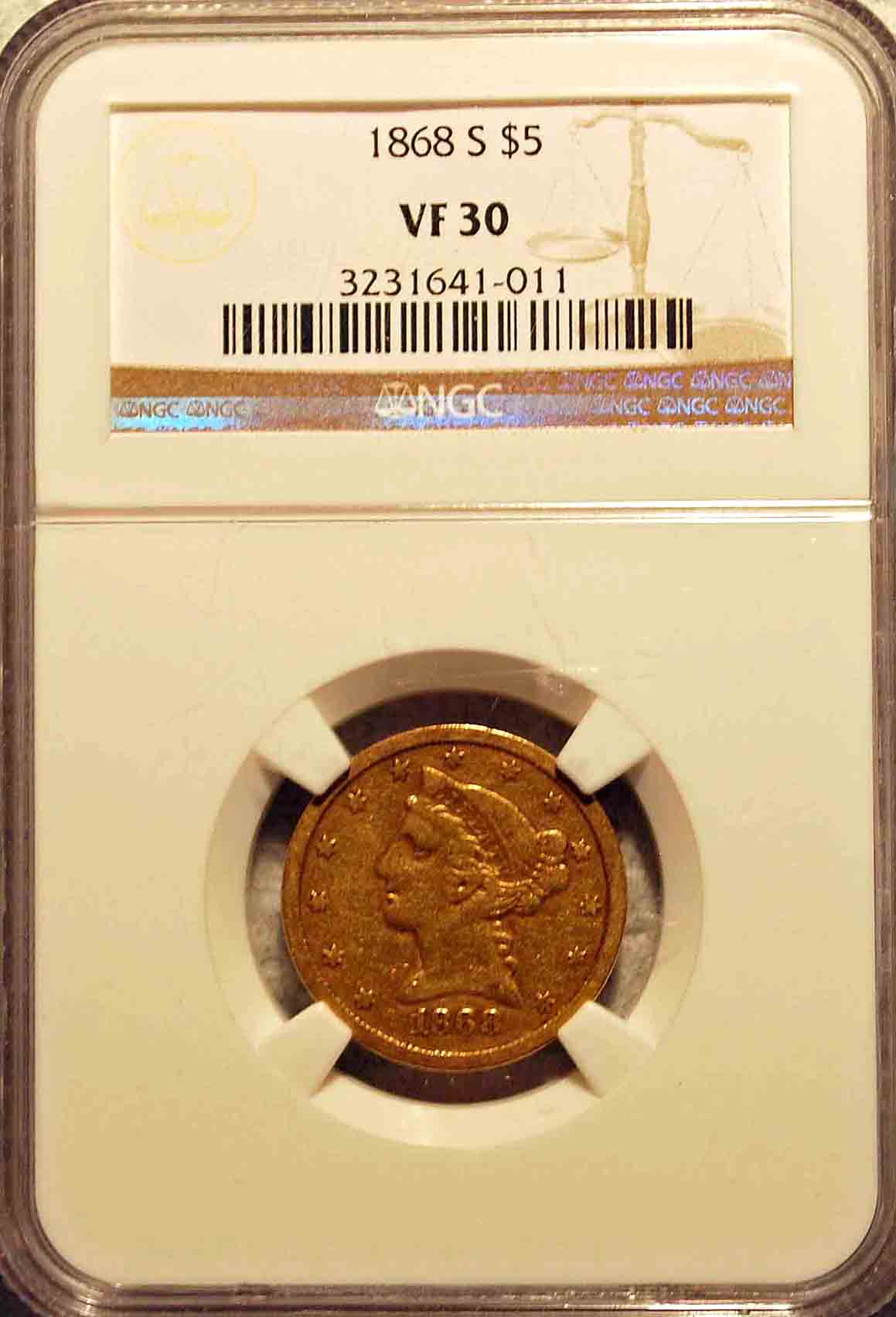 1868-S-Half-Eagle-In-An-NGC-Slab