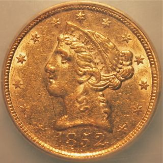 1852-Half-Eagle
