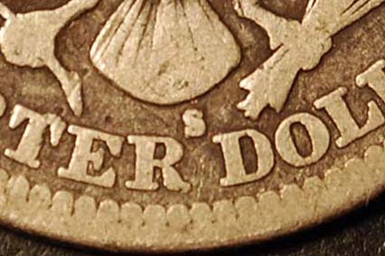 1912-S-Barber-Quarter:--Mintmark-Position