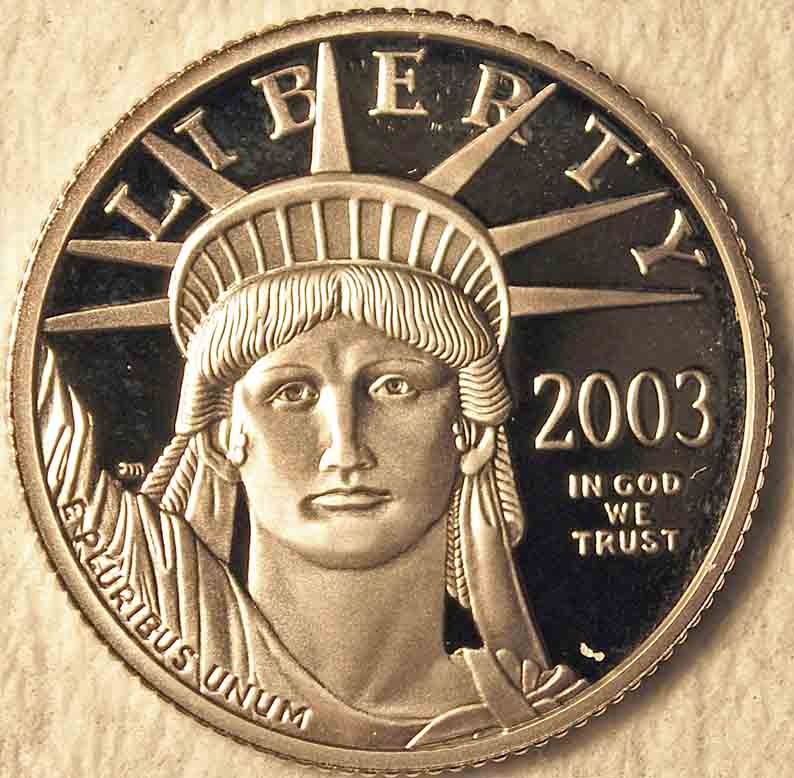 2003-$25-Platinum-Proof-Eagle