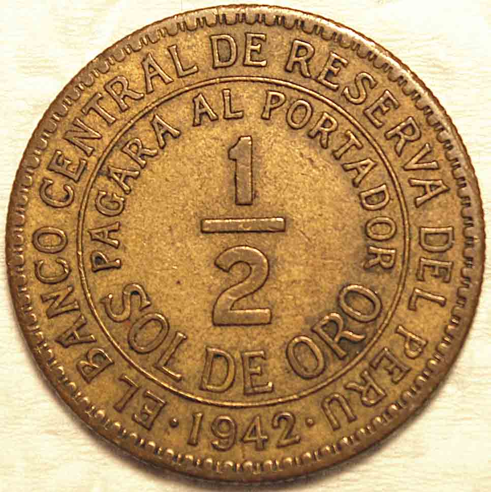 1942-Peru-Half-Sol-Copper
