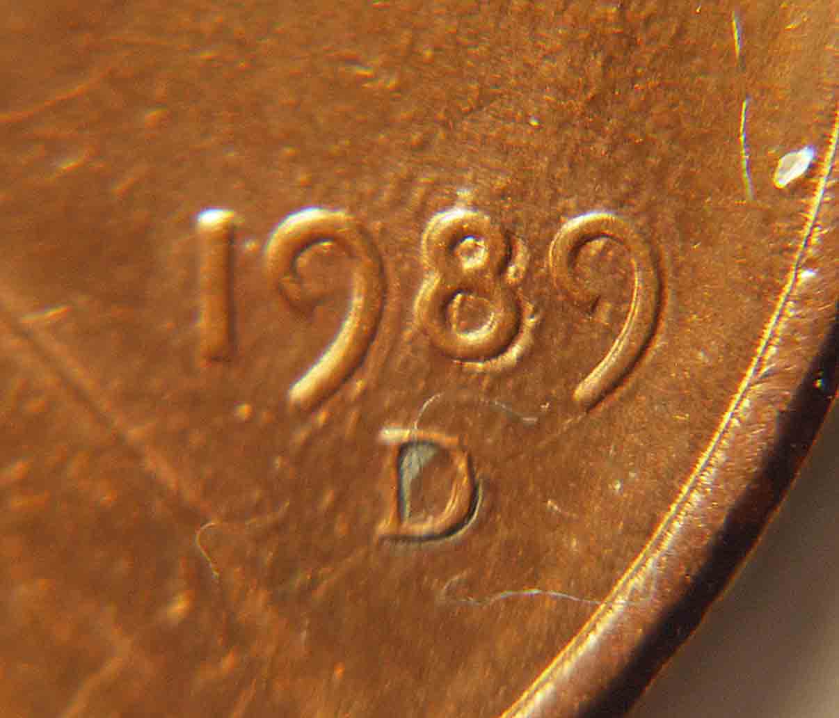 1989-D-Cent-With-Odd-Date---Looks-Doubled