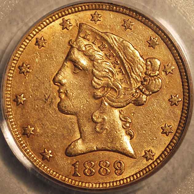 1889-Half-Eagle