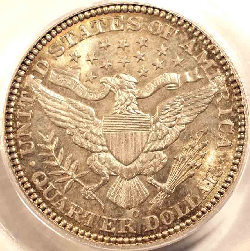 1908-O-Barber-Quarter-In-PCGS-Plastic