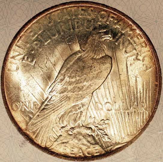 1922-Peace-Dollar-In-Large-Afcgs-Slab