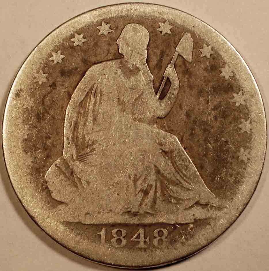 1848-O-Half-Dollar:--Junk-Silver-With-A-Little-Class!