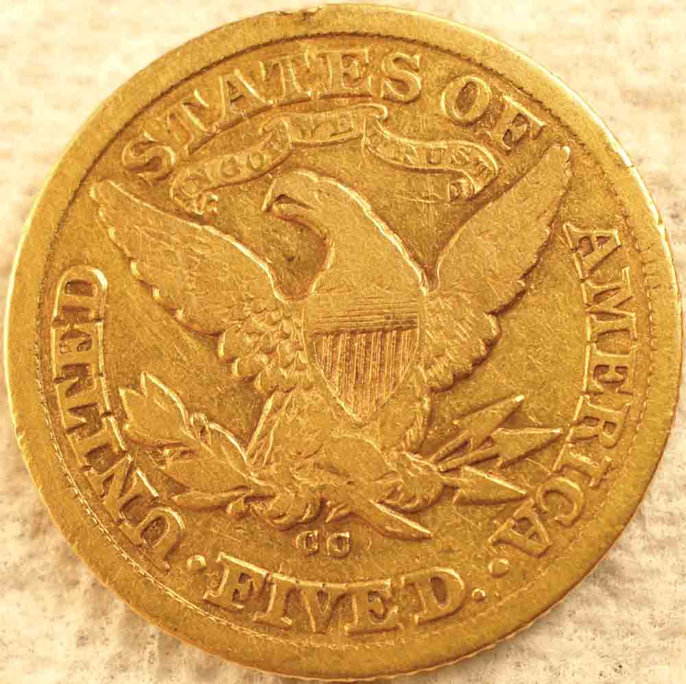 1880-CC-Half-Eagle:--Well-Circulated