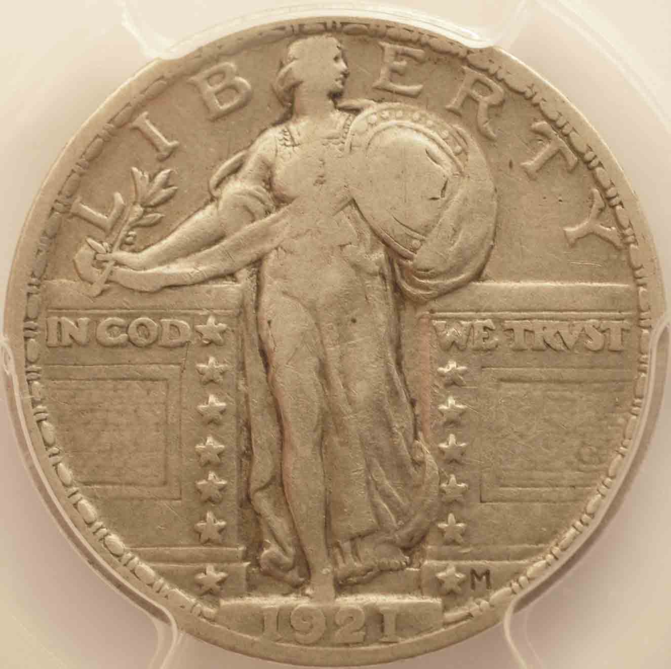 1921-Quarter,-PCGS-Graded
