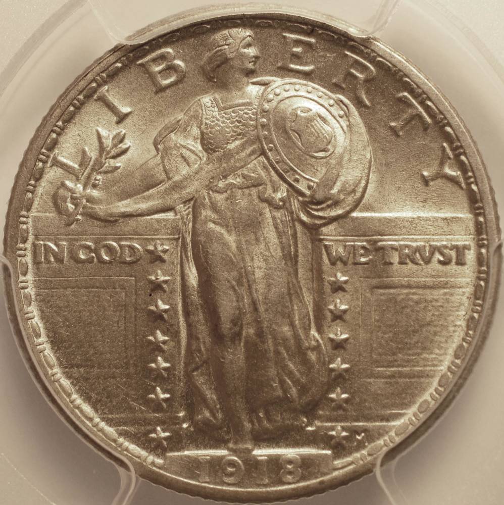 1918-Standing-Liberty-Quarter-In-PCGS-Slab