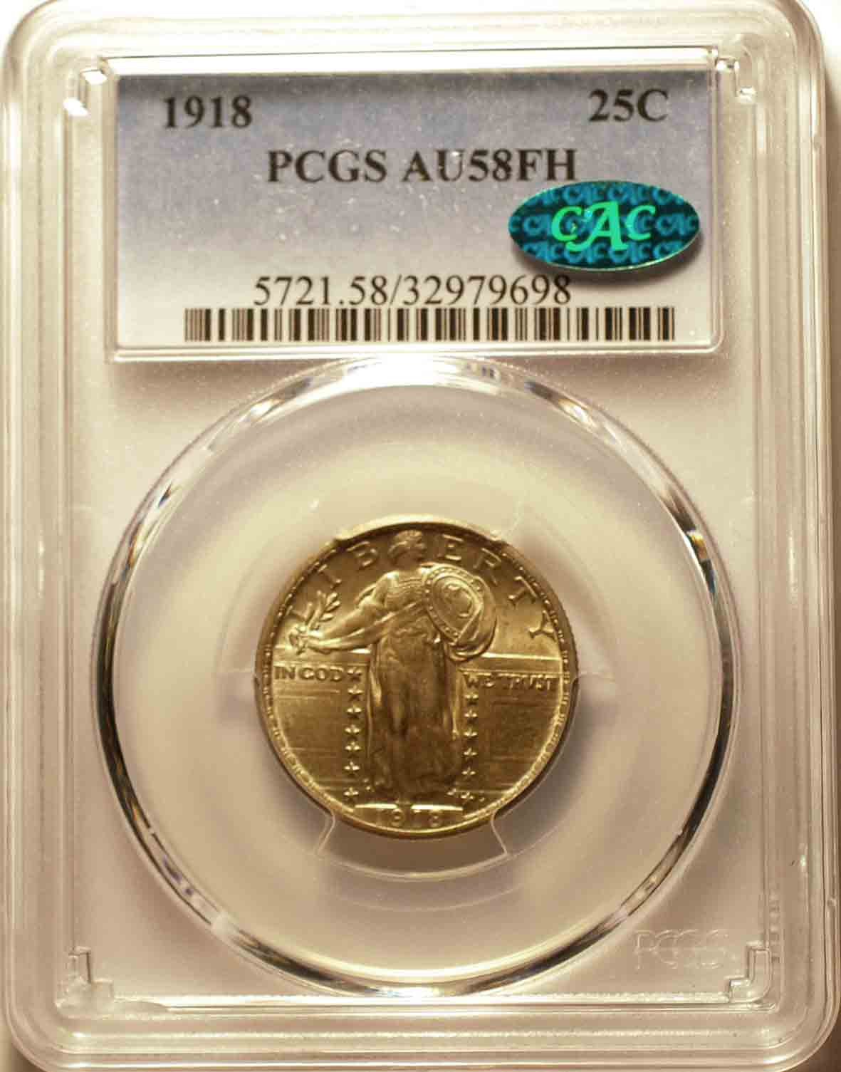 1918-Standing-Liberty-Quarter-In-PCGS-Slab