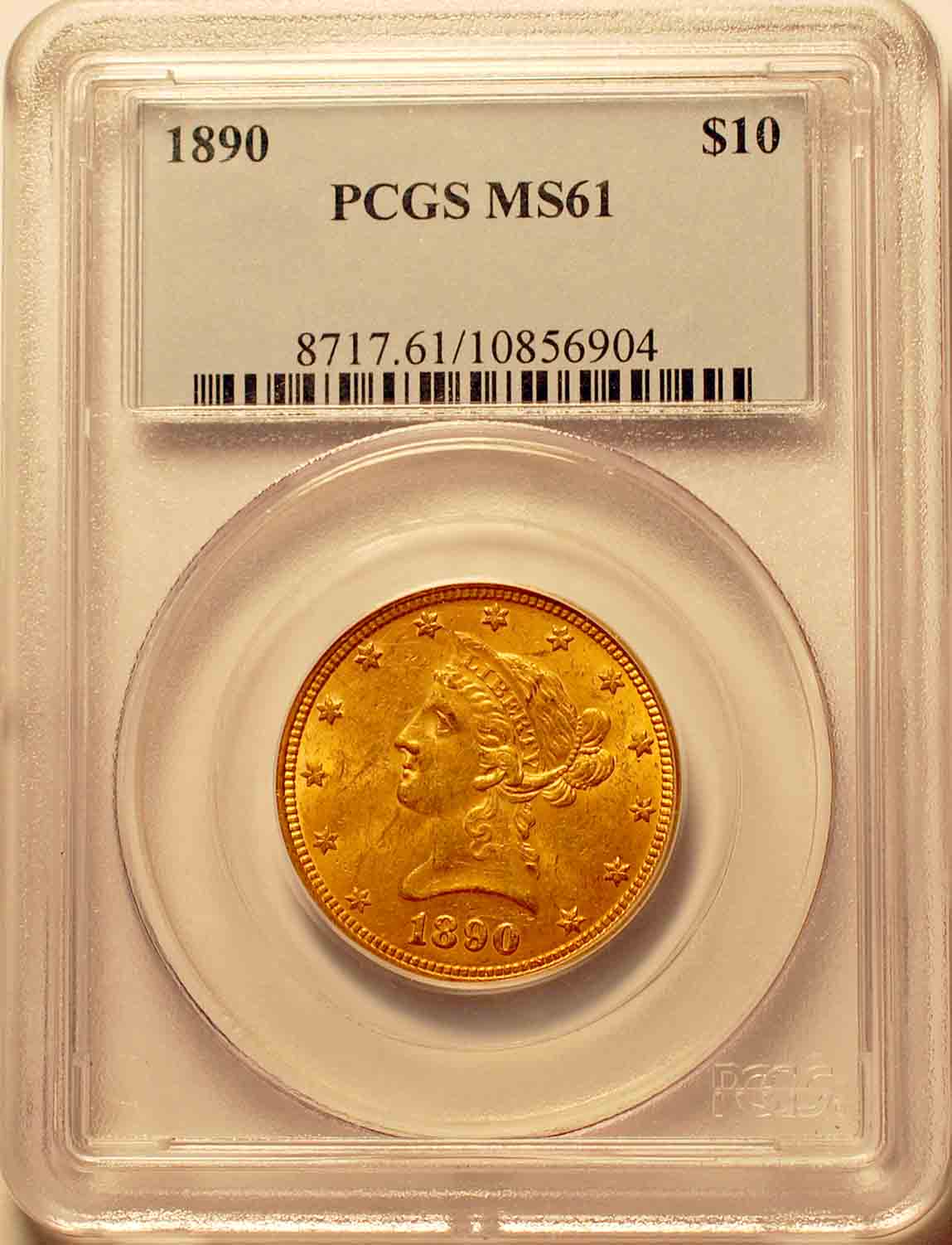 1890-Eagle-In-PCGS-Slab