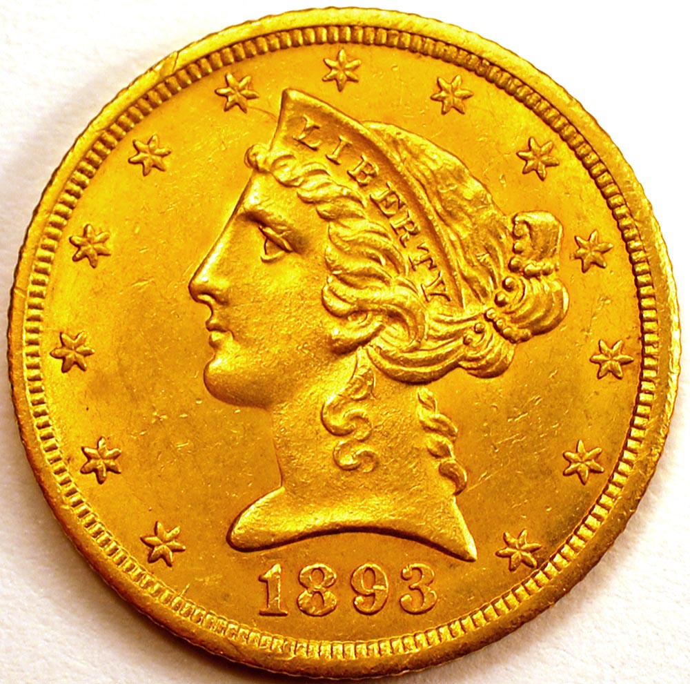1893-CC-Half-Eagle:--Cracked-Out-And-Sent-To-PCGS