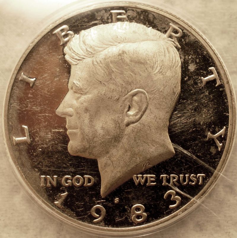 1983-S-Rotated-Die-Half-Dollar:--Conserved-By-NCS