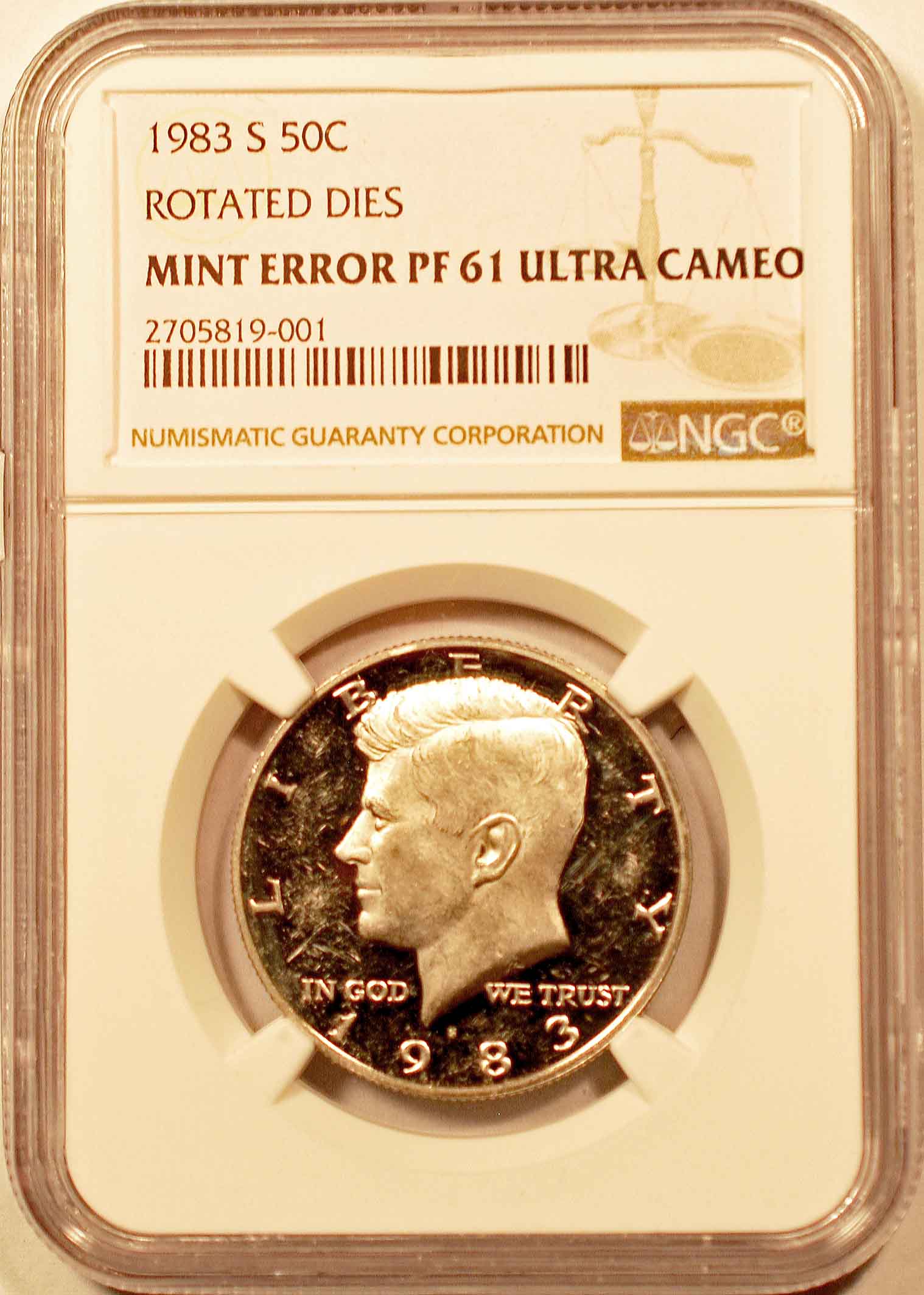 1983-S-Rotated-Die-Half-Dollar:--Conserved-By-NCS