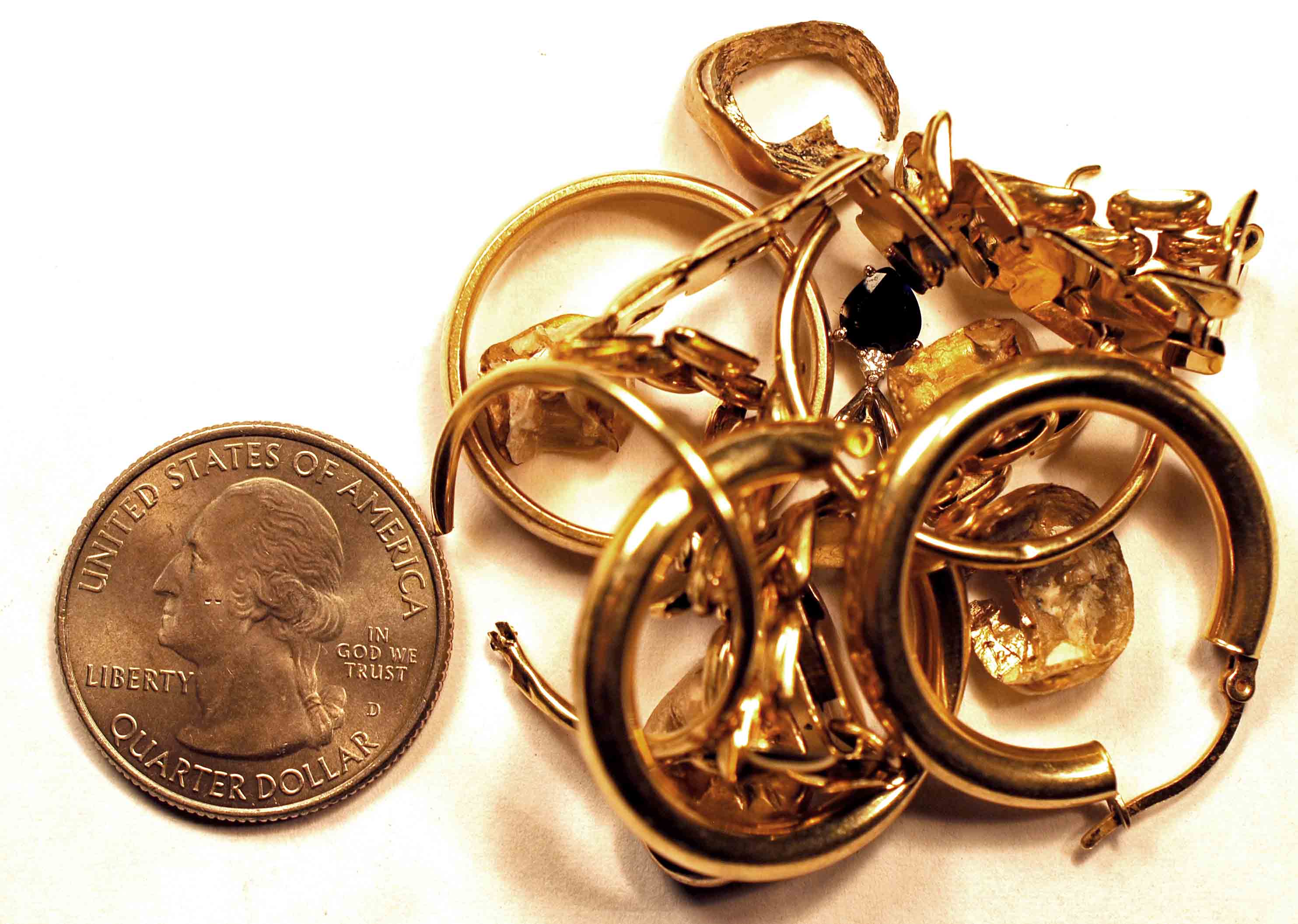 Pure-Gold-Refined-From-Jewelry-And-Dental-Scrap