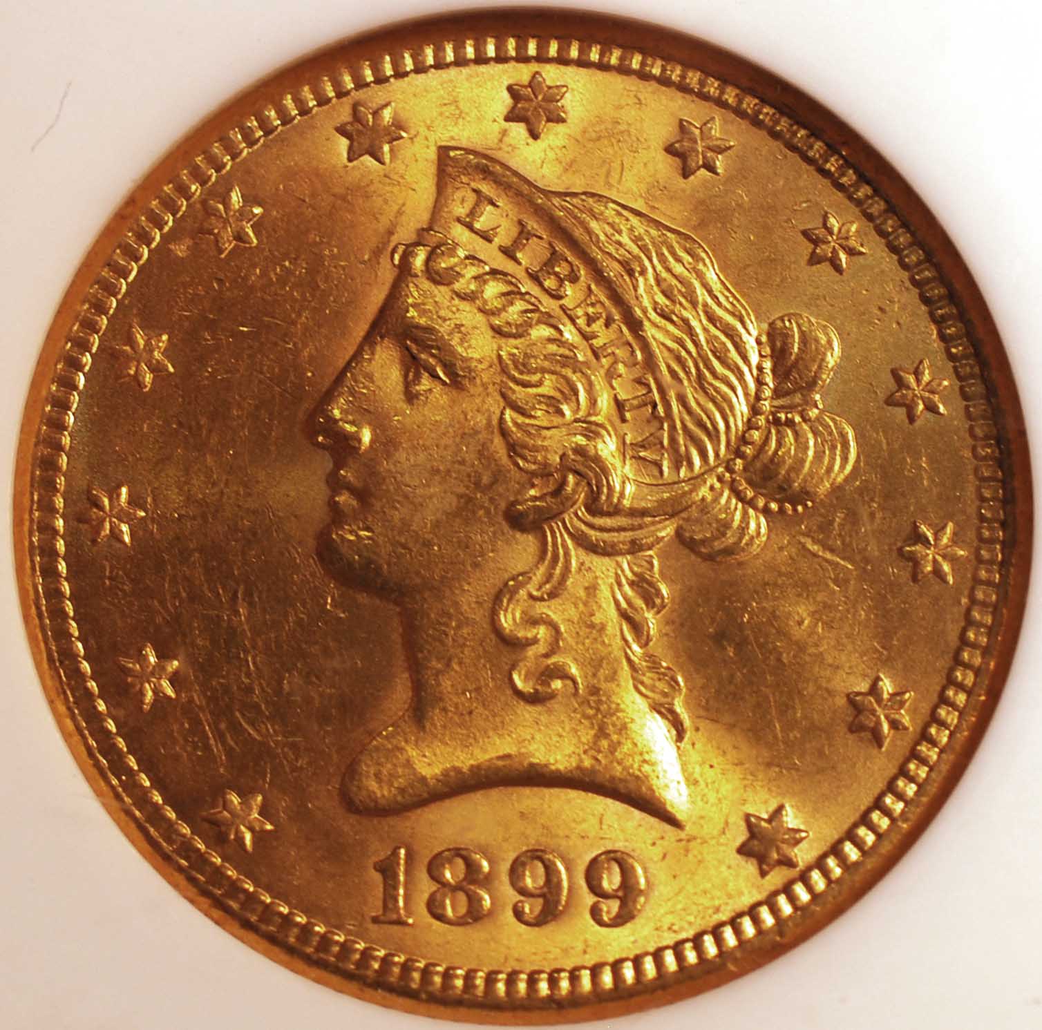 1899-S-Gold-Eagle-In-An-NGC-Holder