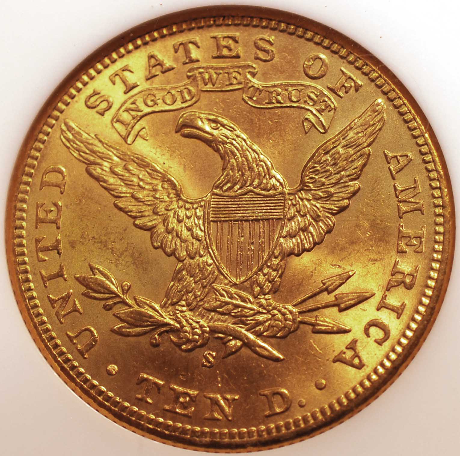 1899-S-Gold-Eagle-In-An-NGC-Holder
