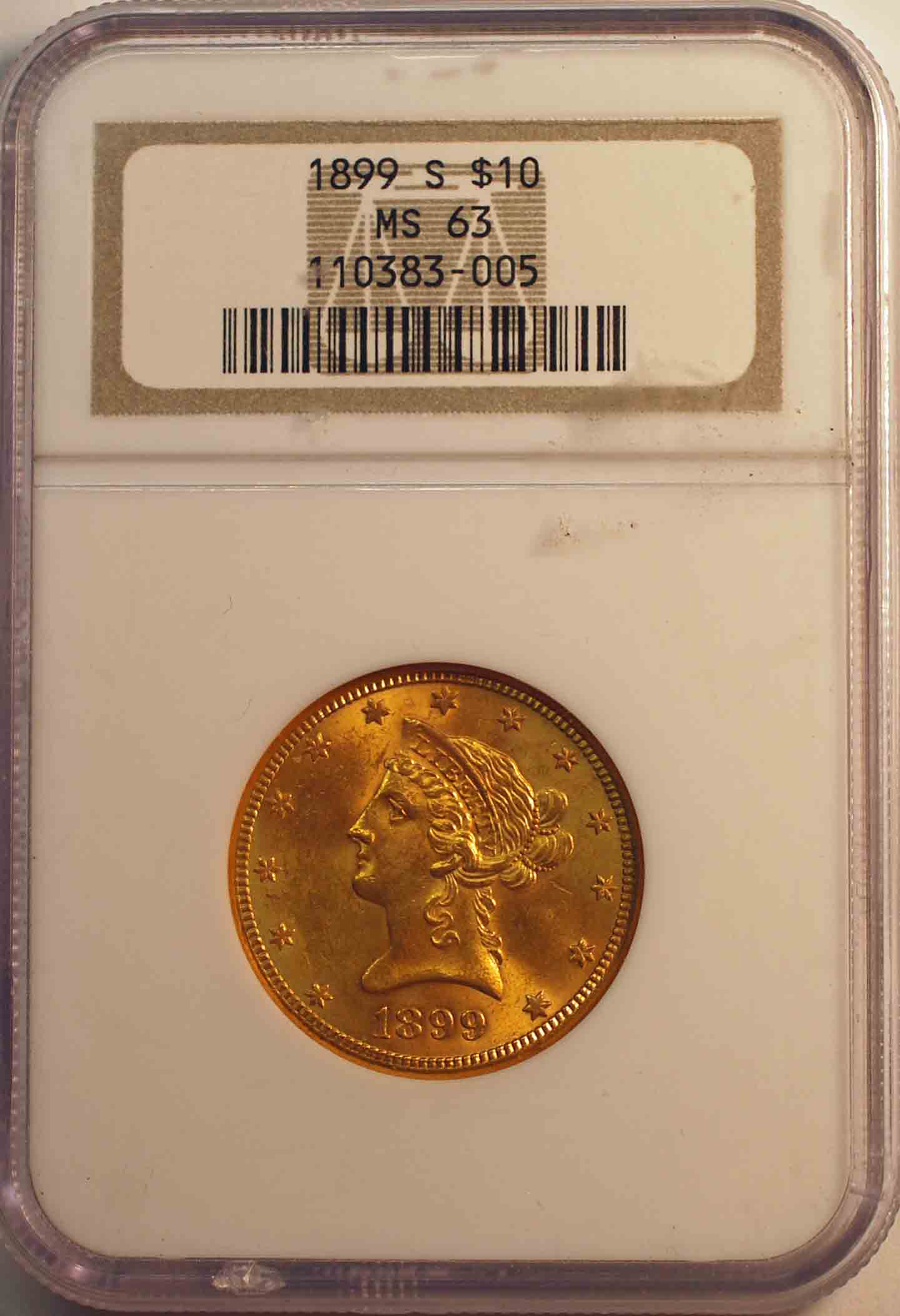 1899-S-Gold-Eagle-In-An-NGC-Holder