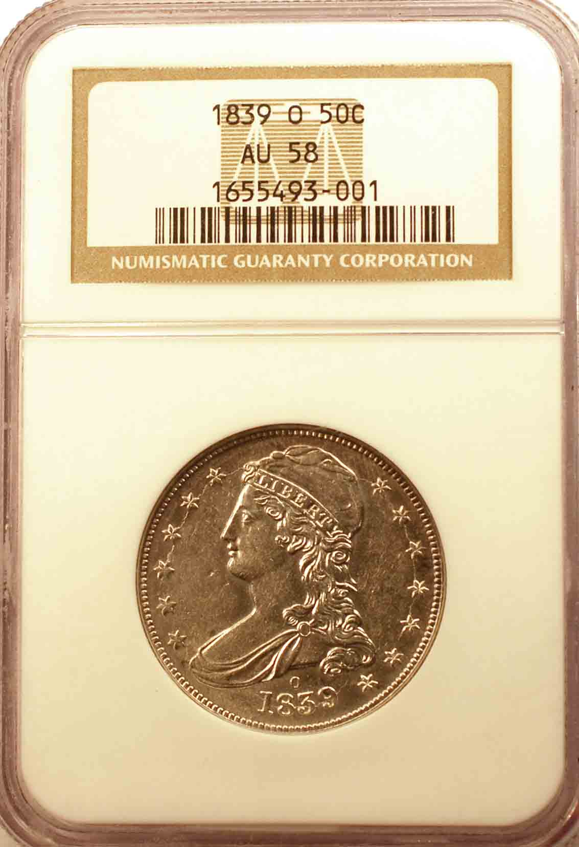 1839-O-Bust-Half-For-Grade-And-Comment