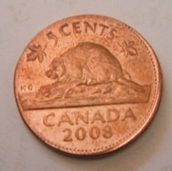 2008-Error-Nickel-On-Penny