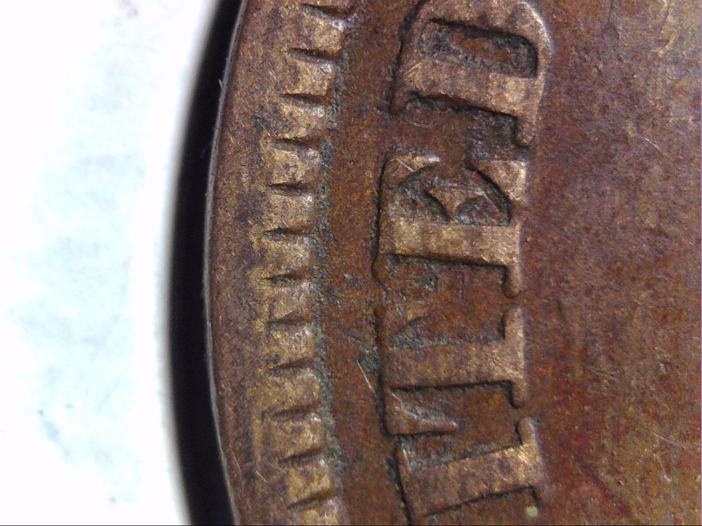 Cleaned-1888/7-Indian-Cent-&-Weight
