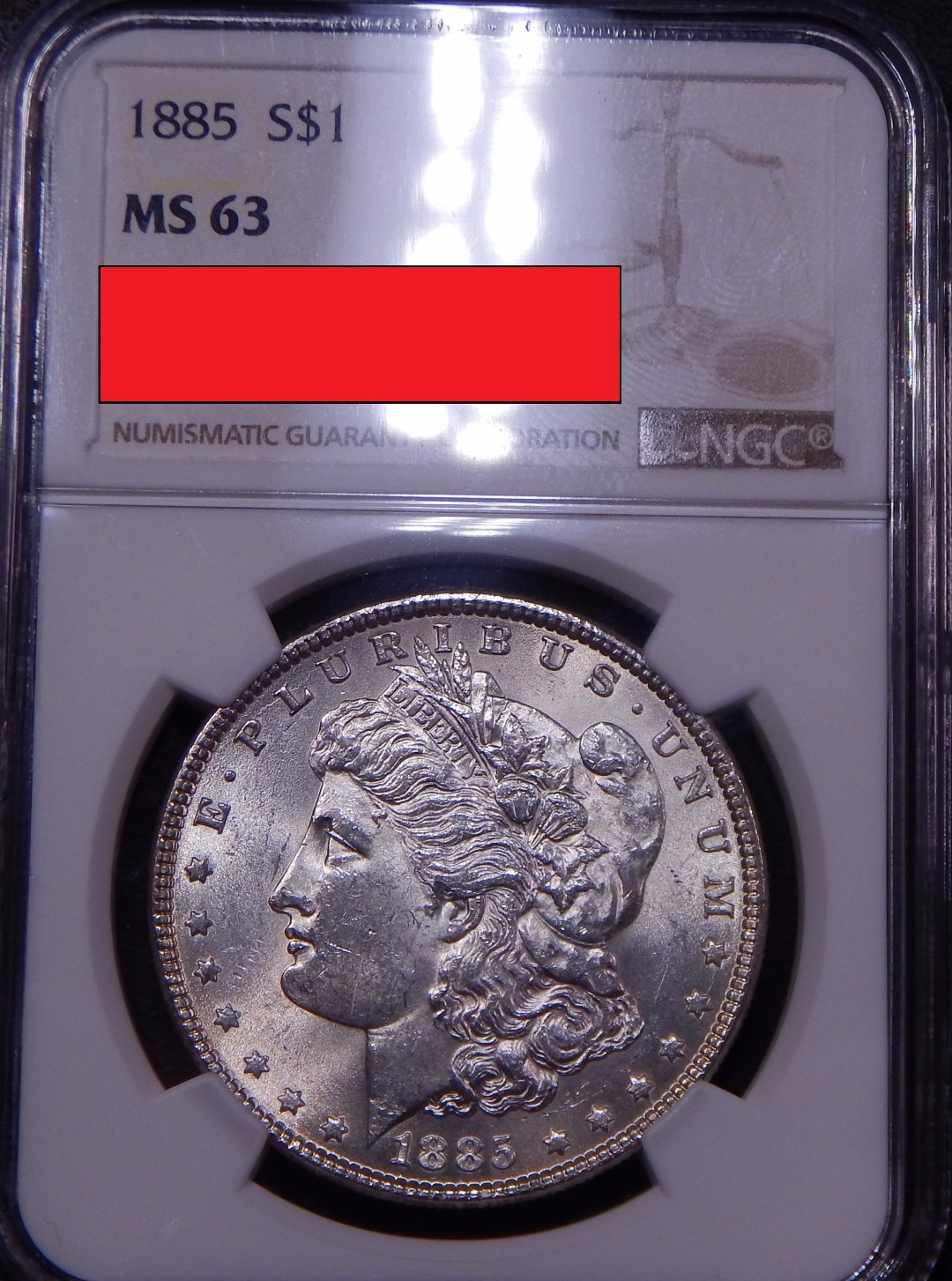 1885-2-3?-X-Ear,-Cotton,-Ex-Leaf?-2x-R-Rev.-Lines-In-Liberty