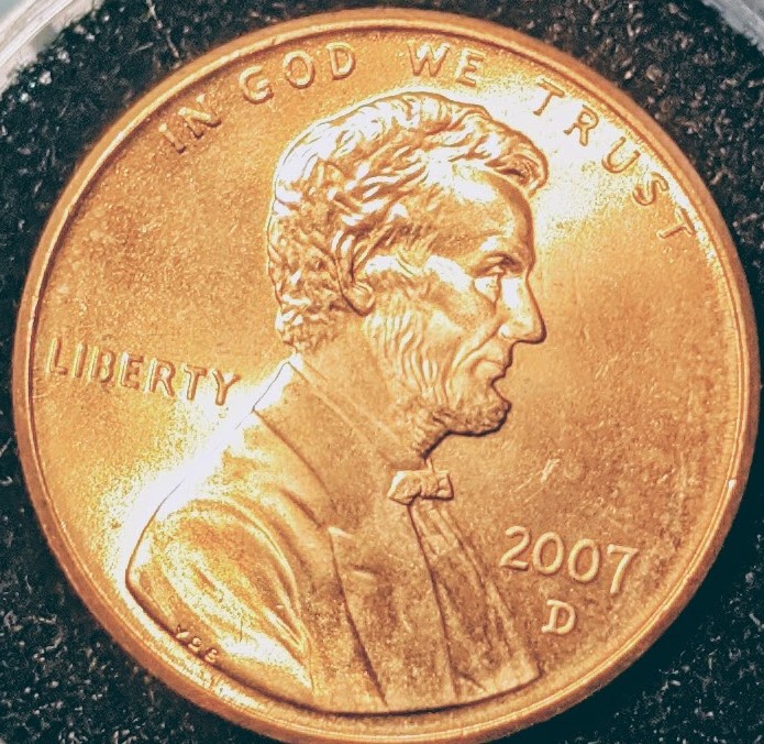 2007-D-Lincoln-Cent-Obvrs-Biz-Strike-Rvrs-Mirror-Prf-Finish.-New-Pics*