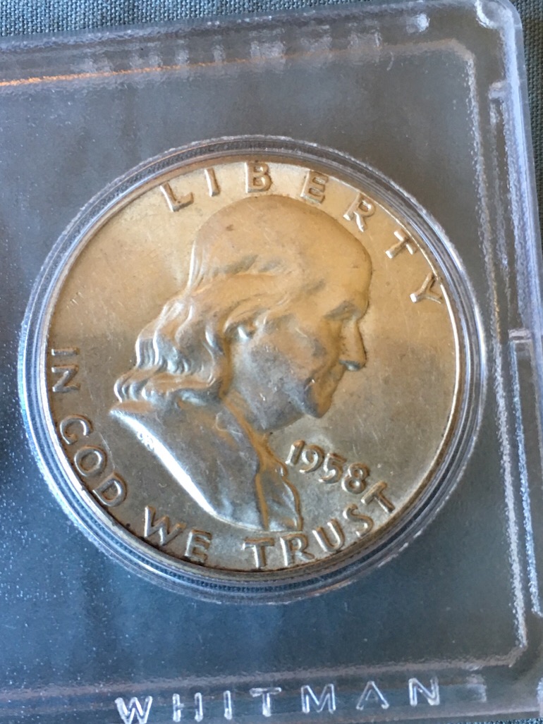 1958-Franklin-Half-Dollar