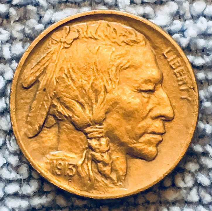 1913-Buffalo-Nickel-Type-1