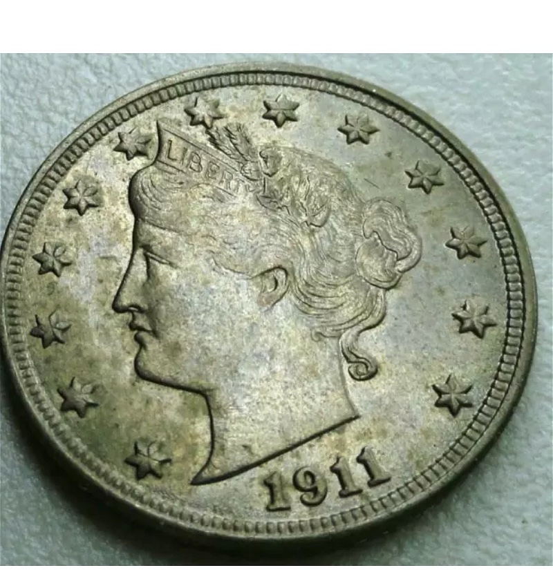1883,-1910,-1911,-&-1912-Liberty-Nickels