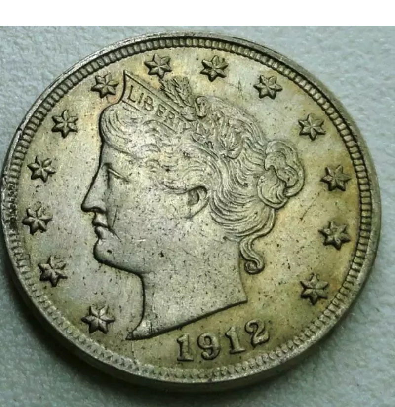 1883,-1910,-1911,-&-1912-Liberty-Nickels