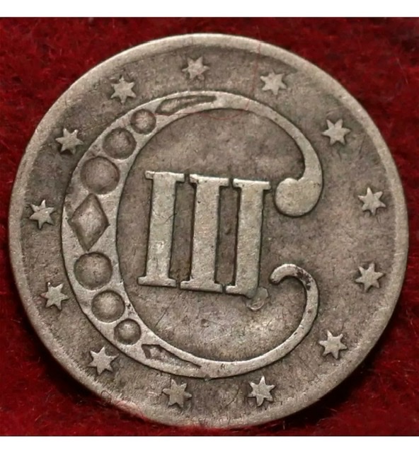 1852-Silver-Three-Cent,-Grade?