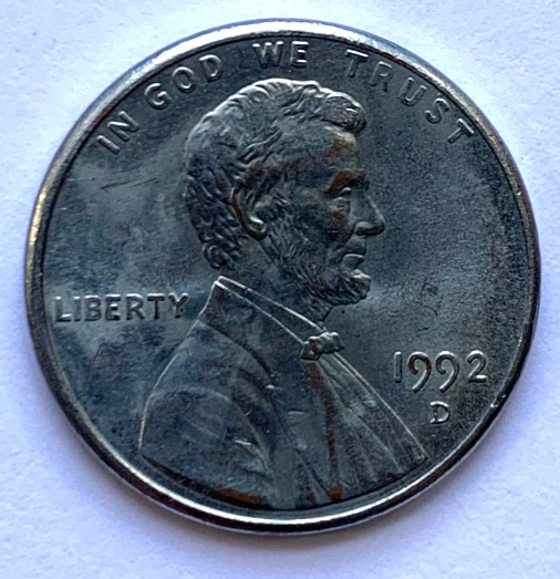 1992-D-Silver-In-Color-Penny?