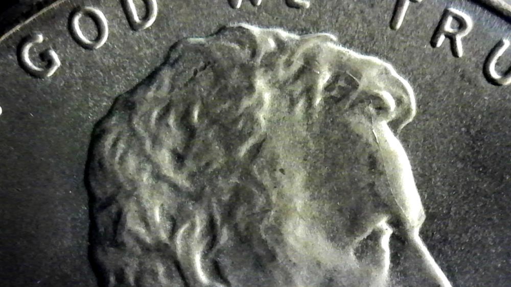 2016-Penny:-Interesting-Die-Crack-Around-The-Head-Of-Abe