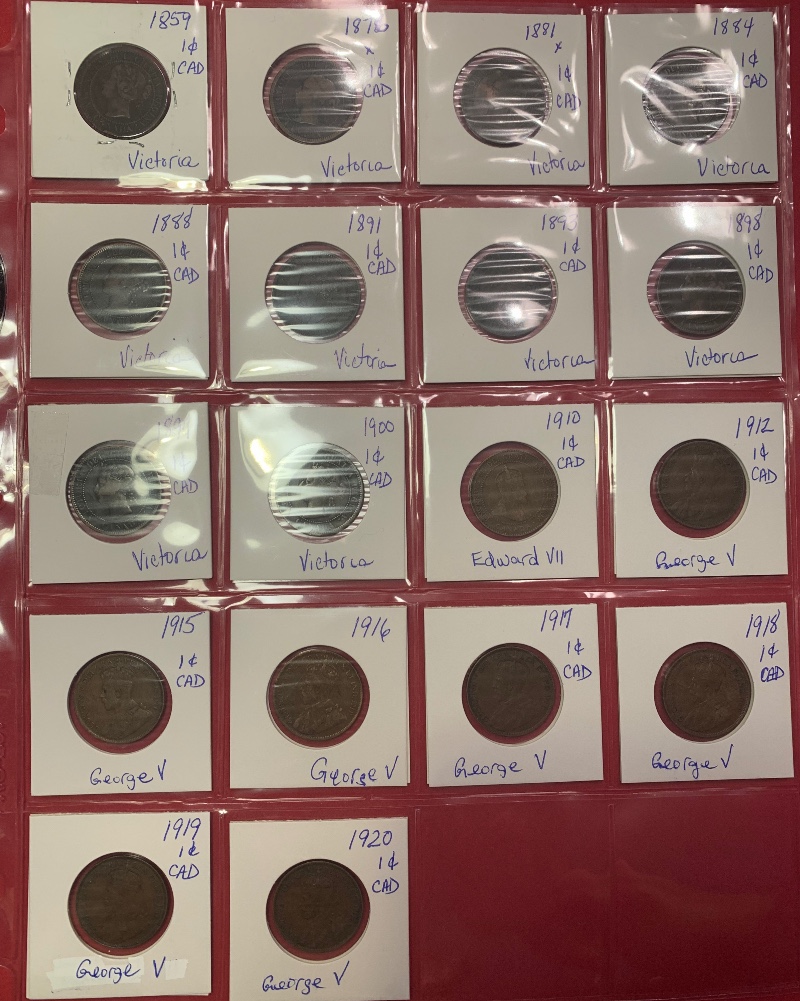 Canadian-Large-Cents.-Would-You-Buy-Them,-And-If-So,-What's-Your-Guesstimate-On-My-Purchase?