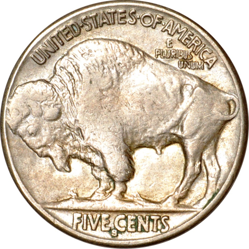 1916-S-Buffalo-Nickel