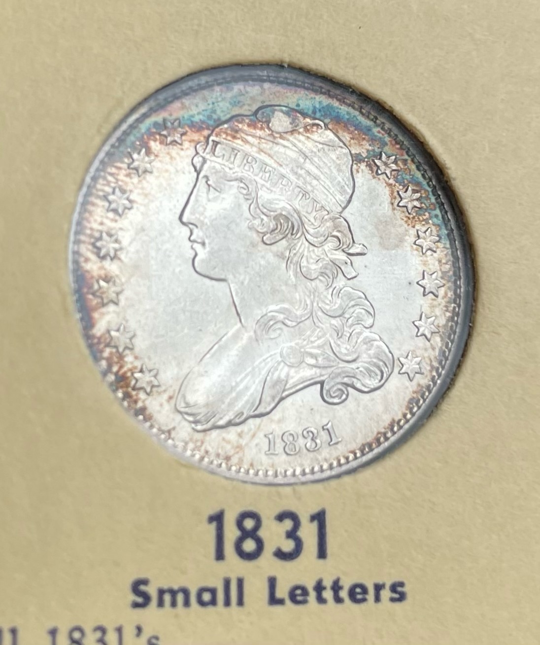 1831-Small-Letter-Capped-Bust-For-Grading