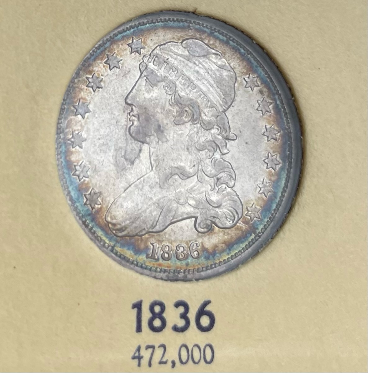 1836-Capped-Bust-For-Evaluation/Grading