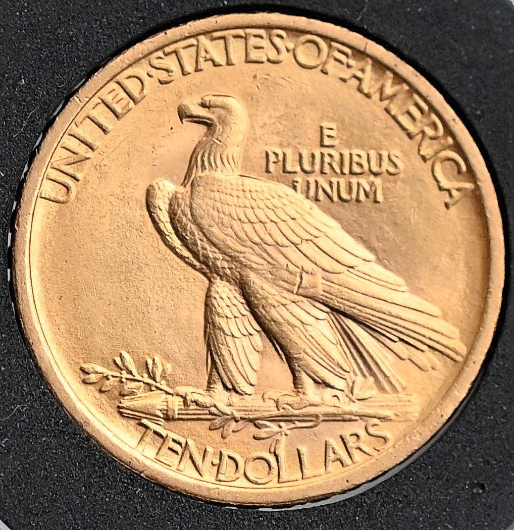 1907-$10-Gold-Indian-Head-For-Grading