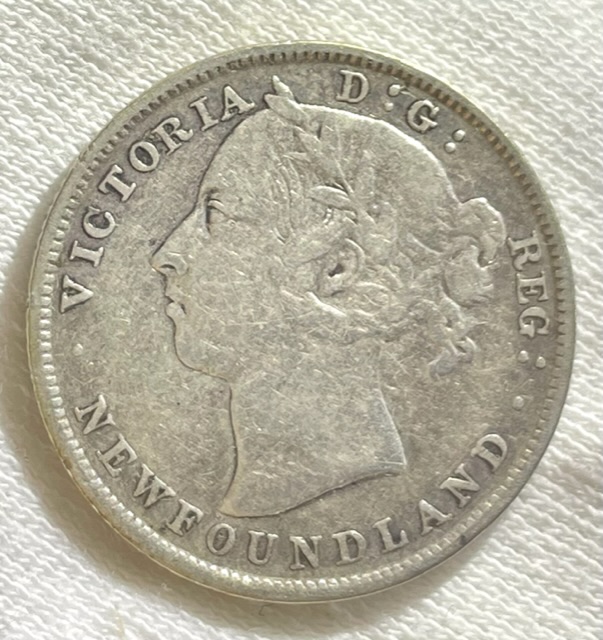 20-Cent-1899-Hooked-Newfoundland-For-Grading
