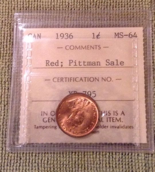 1936-Pittman-Cent-Collection