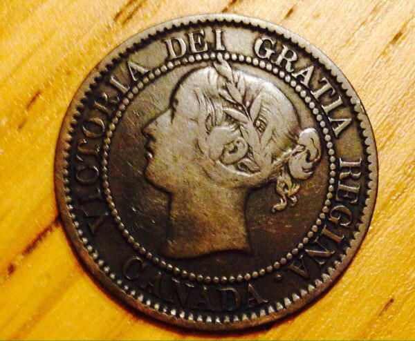 1858--Canada-Large-Cent-And-Its's-Varieties