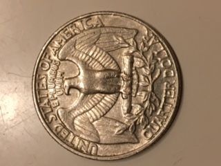 1987-P-Quarter-With-Reverse-Error-With-Connecting-Nit-In-United.