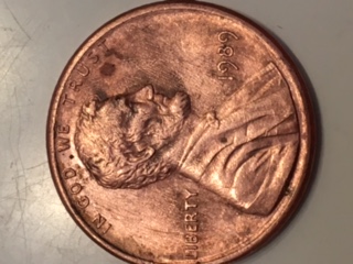 1989-Lincoln-Cent-With-Raised-Striations.