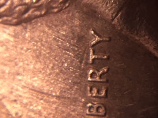 1989-Lincoln-Cent-With-Raised-Striations.