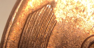 1957-D-LWC.-BIE-Cent-With-Cud-On-Reverse.-Doubling-On-Left-Wheat-Ear?