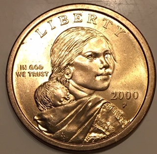Two-Perfectly-Matched-2000-P-Sacagawea-Dollars.-Even-Down-To-The-Finning.