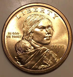 Two-Perfectly-Matched-2000-P-Sacagawea-Dollars.-Even-Down-To-The-Finning.