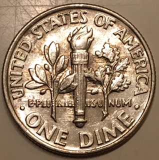 2004-P-Roosevelt-Dime.-Feeder-Finger-Damage,-Missing-Elements.