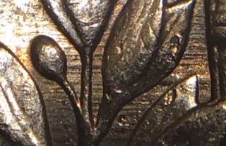 2004-P-Roosevelt-Dime.-Feeder-Finger-Damage,-Missing-Elements.
